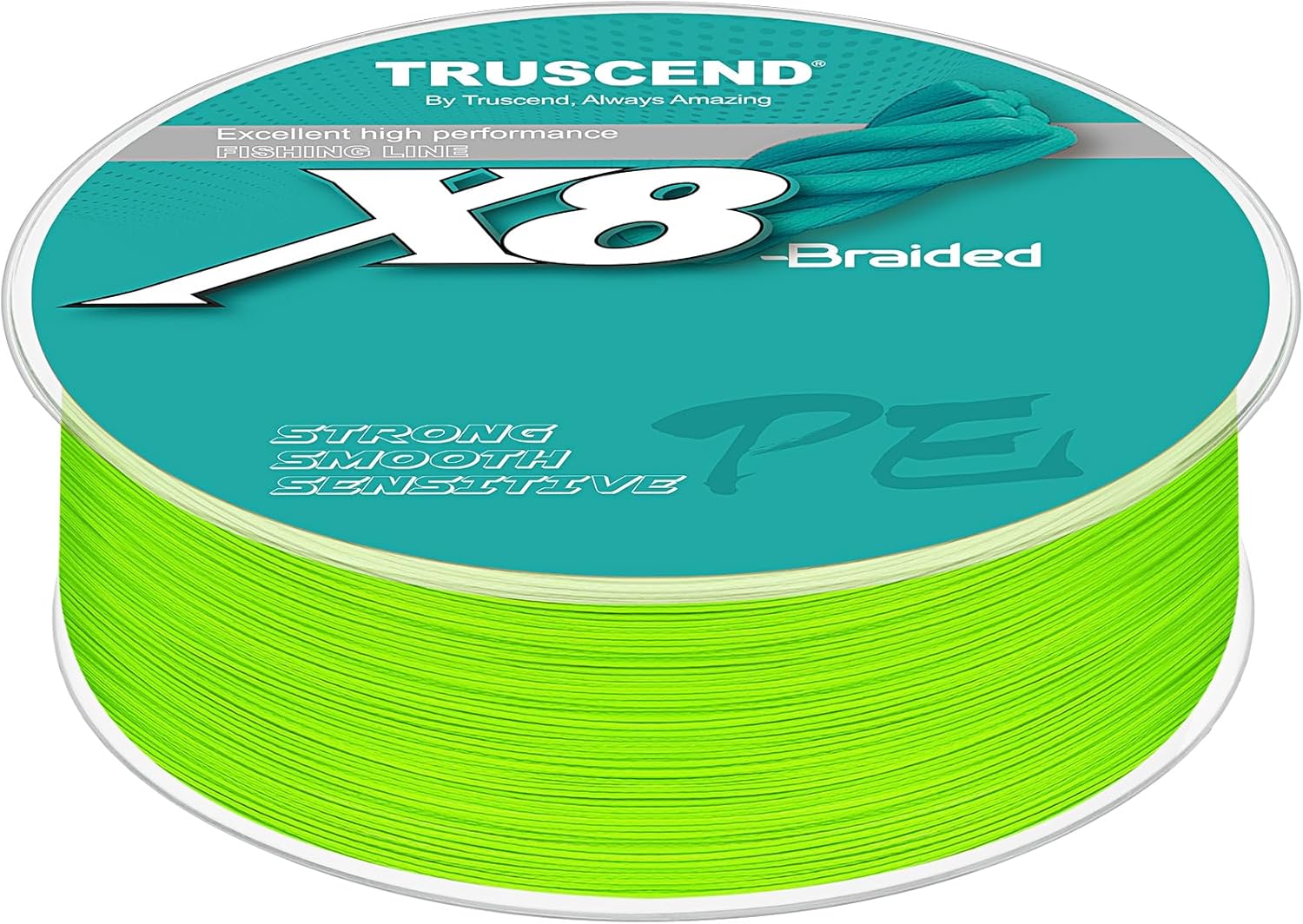 TRUSCEND X8 Braided Fishing Line, Durable and Valuable PE Braid Line f