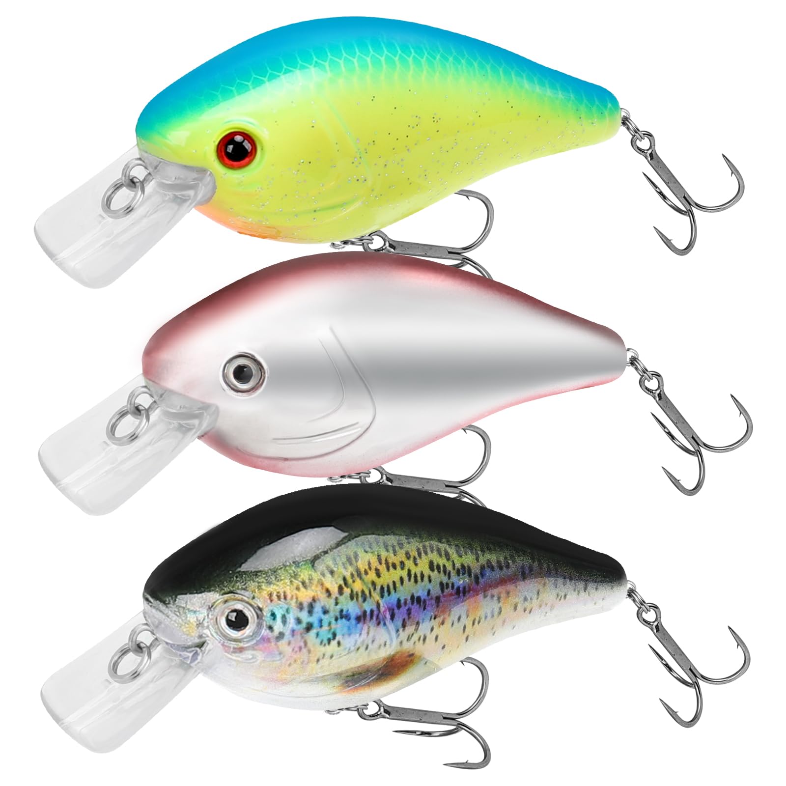 fish lures near me PLUSINNO Fishing Lures, 137Pcs Tackle Box with Tackle Included, Crankbaits, Spoon, Hooks, Weights & Other Accessories, Fishing Bait Lure Gear Kit Gift for Men Bass Freshwater : Sports & Outdoors Lucky Lure Tackle