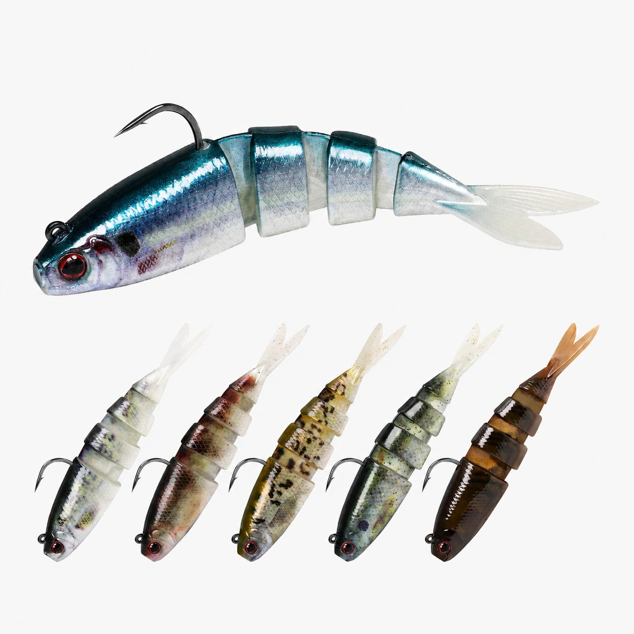 Pre Rigged Soft Fishing Lures