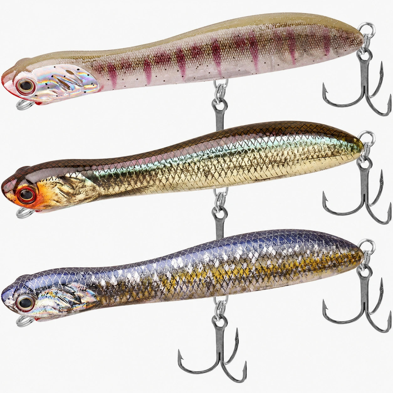 classic fishing lures and ta FEATHER RIVER BASS-KA-TEER Vintage Lure RED HEAD color photos of the most popular collectible lures of all time OKC, OKLAHOMA JACK'S TACKLE