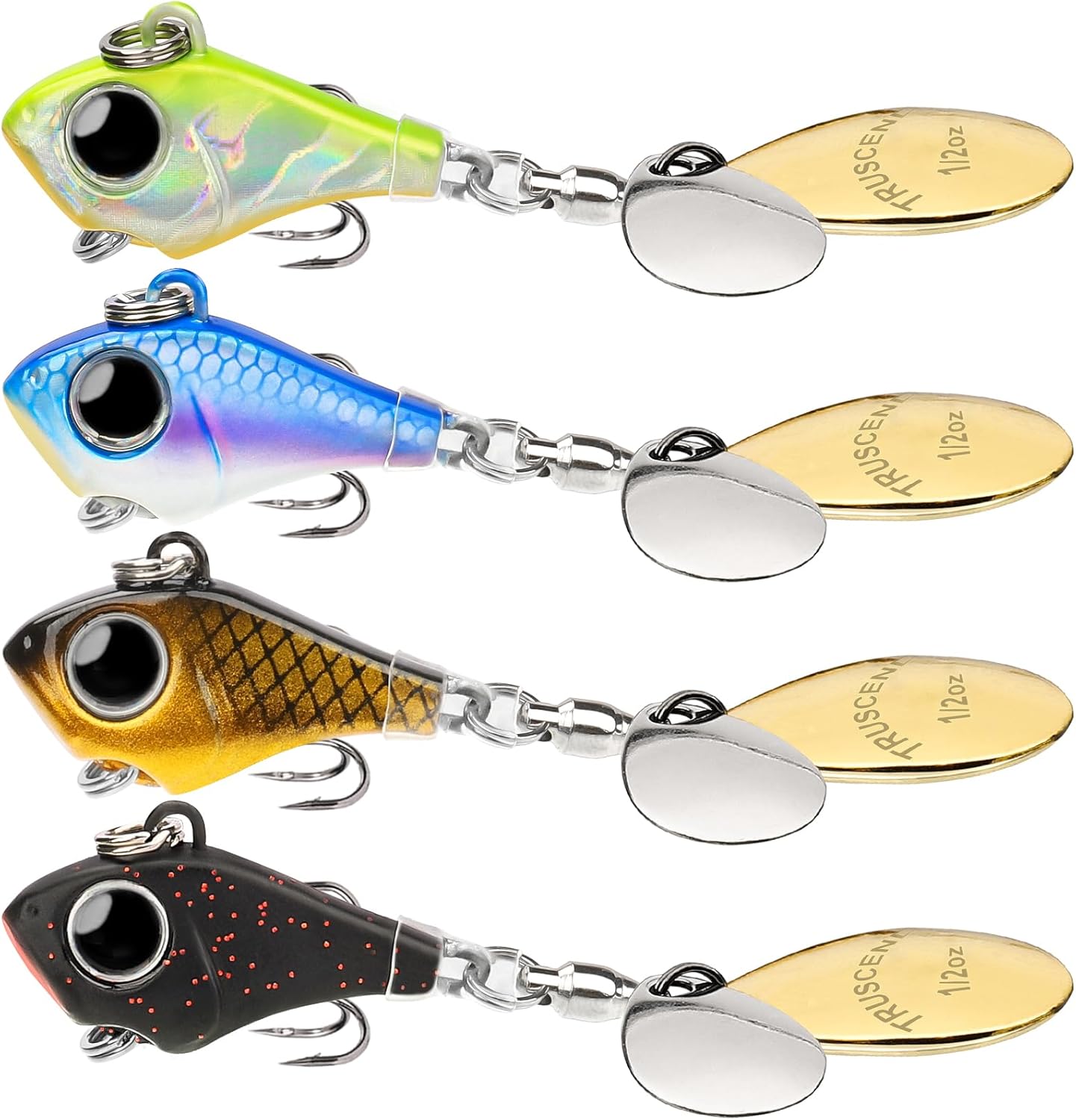 cheap vibe fishing lures Wide Search Cover VIBE Tail Spinner, Easy Catch Fishing Lures with Vib