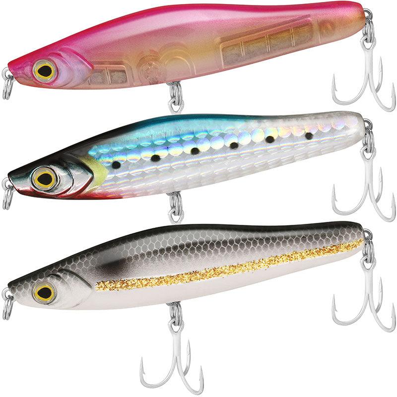 MIKEBULL PSYCHO LURES 2017 トップウォータールアー TRUSCEND® Topwater Pencil Plopper Fishing Lures – TruscendFishing