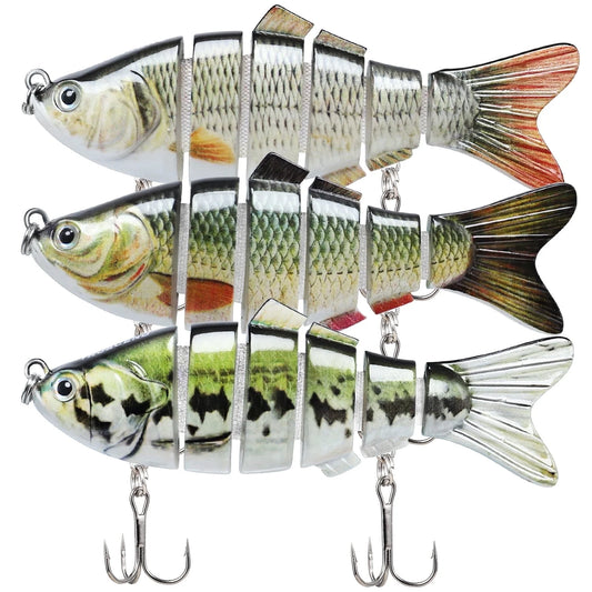 TRUSCEND Easy Catch Swimmax, Magic Noisy Turbulent Wiggling and Vibrating Action for More Bites, Lifelike Fishing Lures for All Species, Swimbait for Relax Family Fishing Must-Have for Lovely Anglers