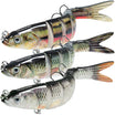 TRUSCEND Swimmax Fishing Lure na may BKK Hook, Madaling Makahuli: Umiindayog, Umiindayog, Gumagawa ng Ingay, Matibay na Dyneema Fiber Jointed Swimbait para sa Bass, Trout, Crappie, Tamang-tama para sa Family Fishing [WM]