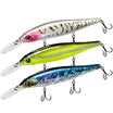 TRUSCEND Suspending Jerkbait with BKK Hook, Rattle Minnow Fishing Lures with Long Casting Weight Transfer System, Natural Wiggle Action Twitchbait, Freshwater Bait for Bass Walleye Pike Trout Striper [WM]