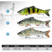 TRUSCEND Easy Catch Swimmax, Magic Noisy Turbulent Wiggling and Vibrating Action for More Bites, Lifelike Fishing Lures for All Species, Swimbait for Relax Family Fishing Must-Have for Lovely Anglers [WM]