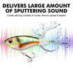 TRUSCEND PoPobait na may BKK Hooks, Top Water Whopper Plopper Fishing Lures para sa Bass Walleye Pike Catfish, Floating Lure para sa Freshwater o Saltwater Amazing Lures Fishing Gifts para sa Pangingisda ng Pamilya [WM]