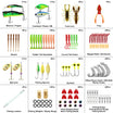 Sulit ang Fishing Lures Kit, Piniling Fishing Lures at Tackle Kit para sa Freshwater Fishing, Abot-kayang Regalo na Premium Starter Fishing Gear Set na Magagamit [WM]