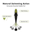 TRUSCEND Easy Catch Pre-Rigged Soft Lures, Unique Vibrating Swim Action and Trembly Sinking Move for More Bites, Amazing Soft Swimbait for Family Fishing, Fishing Lures for Bass Trout Crappie Walleye [WM]