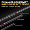 Craz 4-Piece Travel Rod  |  TORAY Carbon Blank | Fuji K Guides & Reel Seat | High Sensitivity | For Bass Fishing