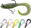 TRUSCEND Easy Catch Shadtale na may BKK Branded Hook, Natatanging Vibrating Swim at Trembly Jigging Action para sa Higit pang Kagat, Matibay na TPE Soft Fishing Lures para sa Bass Crappie Trout Walleye, Ilagay nang Nakahiwalay [WM]