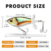 TRUSCEND PoPobait na may BKK Hooks, Top Water Whopper Plopper Fishing Lures para sa Bass Walleye Pike Catfish, Floating Lure para sa Freshwater o Saltwater Amazing Lures Fishing Gifts para sa Pangingisda ng Pamilya [WM]