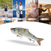 TRUSCEND Fishing Lures para sa Bass Trout Crappie, Lifelike Swim Baits na Pangisdang Gear Accessories para sa Walleye at Pike Slow Sinking Pangtubig-tabang at Pangtubig-alat na Jigs, Kamangha-manghang Regalo Pangisda para sa Kalalakihan [WM]