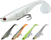 TRUSCEND Easy Catch Pre-Rigged Soft Lures, May Natatanging Vibrating Swim Action at Trembly Sinking Move Para sa Mas Maraming Kagat, Kamangha-manghang Soft Swimbait Para sa Pampamilyang Pangingisda, Fishing Lures Para sa Bass Trout Crappie Walleye [WM]