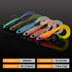 TRUSCEND Duramax Soft Fishing Lures with BKK Hooks, Easy Catch Curly & T-Tail for Trembly Sinking & Vibrating Swim, UV or Glow Effect for All Conditions, Pre-rigged Swimbait for Bass Trout Crappie [WM]