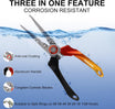 TRUSCEND Lockable Fishing Pliers na may High Tungsten Cutter, Makabagong Ergonomic na Hawakan, Saltwater Corrosion Resistant Teflon Coated Fishing Tool, Super Light Multi-Function Fishing Gifts [WM]