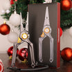Lockable Fishing Pliers with Tungsten Carbide Cutter & Teflon Coating