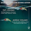 TRUSCEND Easy Catch SwimMax na may BKK Hooks, Magic Noisy Wiggling at Vibrating Actions para sa Maraming Kagat, Parang Tunay na Pang-akit sa Pangisda para sa Bass Trout Walleye Crappie, Pinakamatibay na Dyneema Fiber Jointed Swimbait [WM]