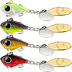 TRUSCEND Vibespinner Lures with BKK Hooks – Easy Catch: 4 Actions (Vibrate/Swim/Flash/Jig) for More Bites, Longer Cast Search Bait – Jigs for Bass, Crappie, Trout– Ideal for Family Fishing [WM]