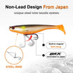 TRUSCEND Easy Catch Pre-Rigged Soft Lures, May Natatanging Vibrating Swim Action at Trembly Sinking Move para sa Mas Maraming Kagat, Kamangha-manghang Soft Swimbait para sa Pangingisda ng Pamilya, Fishing Lures para sa Bass Trout Crappie Walleye [WM]