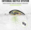 TRUSCEND Diving Crankbait na may BKK Hooks para sa Bass, Trout at Walleye