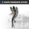 TRUSCEND Easy Catch Swimmax, May Magic na Maingay na Malakas na Galaw at Pag-Vibrate para Mas Maraming Kagat, Segmented Swimbait na Pinagdudugtong ng Dyneema Strongest Fiber, Parang Tunay na Pang-akit sa Pangingisda para sa Pangingisda ng Pamilya [WM]