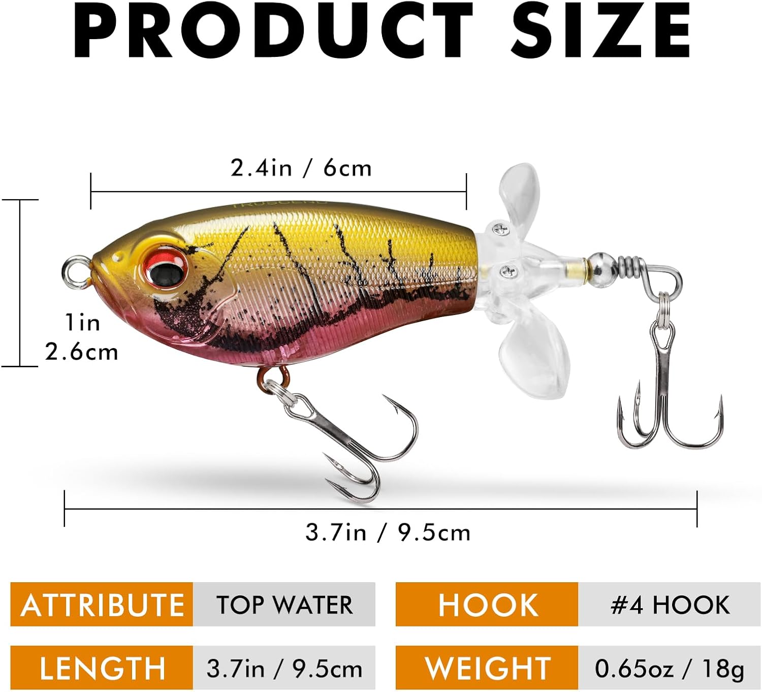 TRUSCEND PoPobait with BKK Hooks | Double Blade – Truscend Fishing