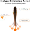 TRUSCEND Shadtale Soft Fishing Lures na may BKK Hooks – Madaling Makahuli: Trembly Sinking at Vibrating Swim para Mas Maraming Kagat, Paddle Tail Swimbait para sa Bass, Trout, Crappie, Walleye, Perpekto para sa Family Fishing [WM]