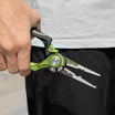 TRUSCEND Lockable Fishing Pliers na may High Tungsten Cutter, Makabagong Ergonomic na Hawakan, Saltwater Corrosion Resistant Teflon Coated Fishing Tool, Super Light Multi-Function Fishing Gifts [WM]