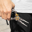 Lockable Fishing Pliers with Tungsten Carbide Cutter & Teflon Coating
