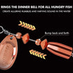 TRUSCEND Panglangoy o Panghuhuli na Fishing Spinners na may Two-Way Spinning Spoons System, Rooster Tail Fishing Lures na may Flash Copper Body at Blade Freshwater at Saltwater Blade Bait para sa Bass Walleye Trout [WM]