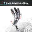 TRUSCEND Easy Catch Swimmax, Mahiwagang Malakas at Umiindayog na Kilos para sa Higit pang Kagat, Segmented Swimbait na Pinagsama ng Pinakamalakas na Dyneema Fiber, Parang Tunay na Fishing Lure para sa Relaks na Family Fishing [WM]