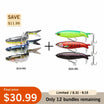 Jointed Swimbait [3Pcs] + Revenge Plopper [3Pcs]