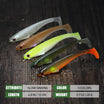 TRUSCEND Easy Catch Pre-Rigged Soft Lures, May Natatanging Vibrating Swim Action at Trembly Sinking Move Para sa Mas Maraming Kagat, Kamangha-manghang Soft Swimbait Para sa Pampamilyang Pangingisda, Fishing Lures Para sa Bass Trout Crappie Walleye [WM]