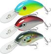 TRUSCEND Diving Crankbait na may BKK Hooks para sa Bass, Trout at Walleye