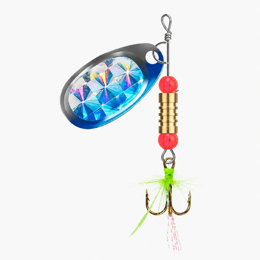 [12Pcs] Rooster Tail Spinnerbaits Fishing Lures