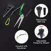 TRUSCEND Lockable Fishing Pliers na may High Tungsten Cutter, Makabagong Ergonomic Handy Handle, Saltwater Corrosion Resistant Teflon Coated Fishing Tool, Super Light Multi-Function Fishing Gifts [WM]