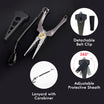 TRUSCEND Lockable Fishing Pliers na may High Tungsten Cutter, Innovative Ergonomic Handy Handle, Saltwater Corrosion Resistant Teflon Coated Fishing Tool, Super Light Multi-Function Fishing Gifts [WM]