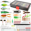 Fishing Lure Making Kit with Tackle Box | 128pcs