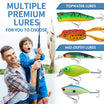 Fishing Lure Making Kit with Tackle Box | 128pcs