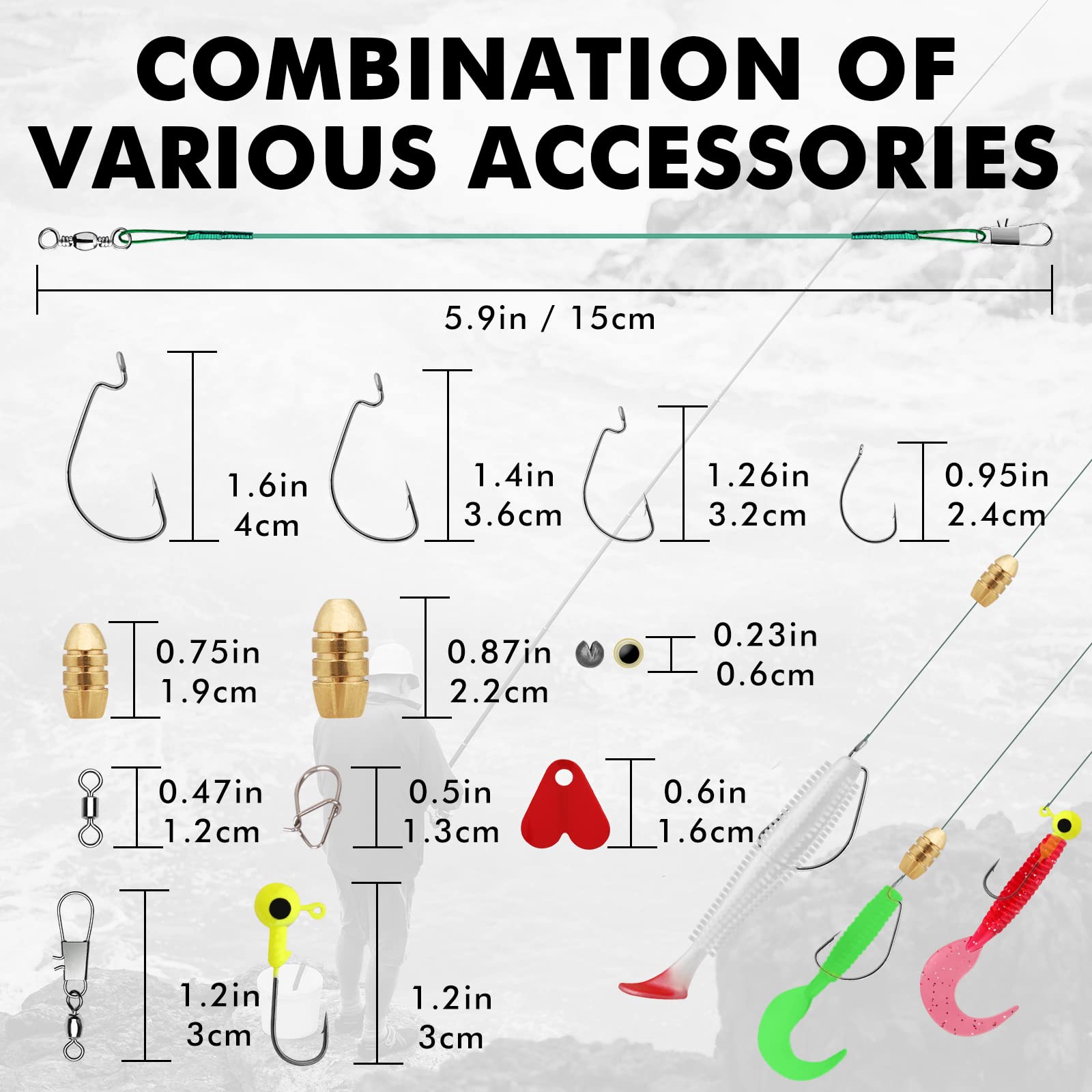 Fishing Lure Making Kit with Tackle Box