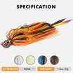 Titanium Weed Guard Swim Jig na may BKK Hook na may Teflon Coating