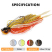 Titanium Weed Guard Swim Jig na may BKK Hook na may Teflon Coating