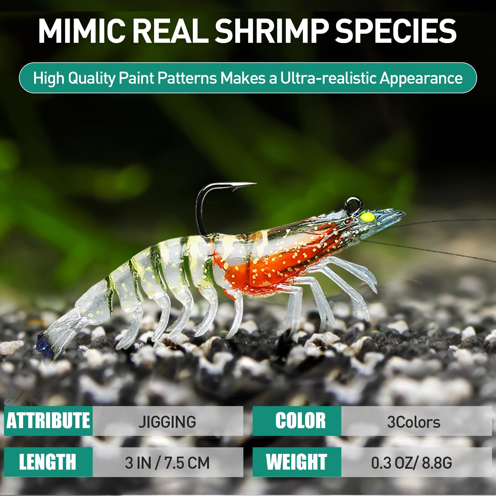 Pre-Rigged Soft Fishing Lures