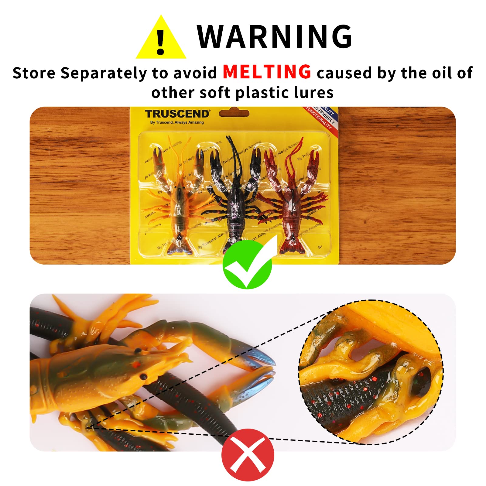 crayfish fishing lure 2.5in/6.3cm / 3pcs Duramax Dark Color Pre-Rigged Soft Swimbaits with BKK Hooks for Bass Minnesota Fall Bass Lures Color__Black but they dont do Size & Color:110+1 / Natural Blueback Herring