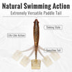 Hand-Painted Soft Paddle Tail Fishing Lures | 10pcs