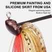 Swim Jig na may Titanium Weed Guard at Teflon-Coated na Kawil ng BKK
