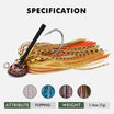 Swim Jig na may Titanium Weed Guard at Teflon-Coated na Kawil ng BKK