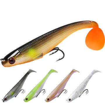 TRUSCEND® Pre-Rigged Jig Head Soft Fishing Lures