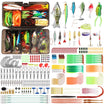 Fishing Lure Making Kit with Tackle Box -340pcs